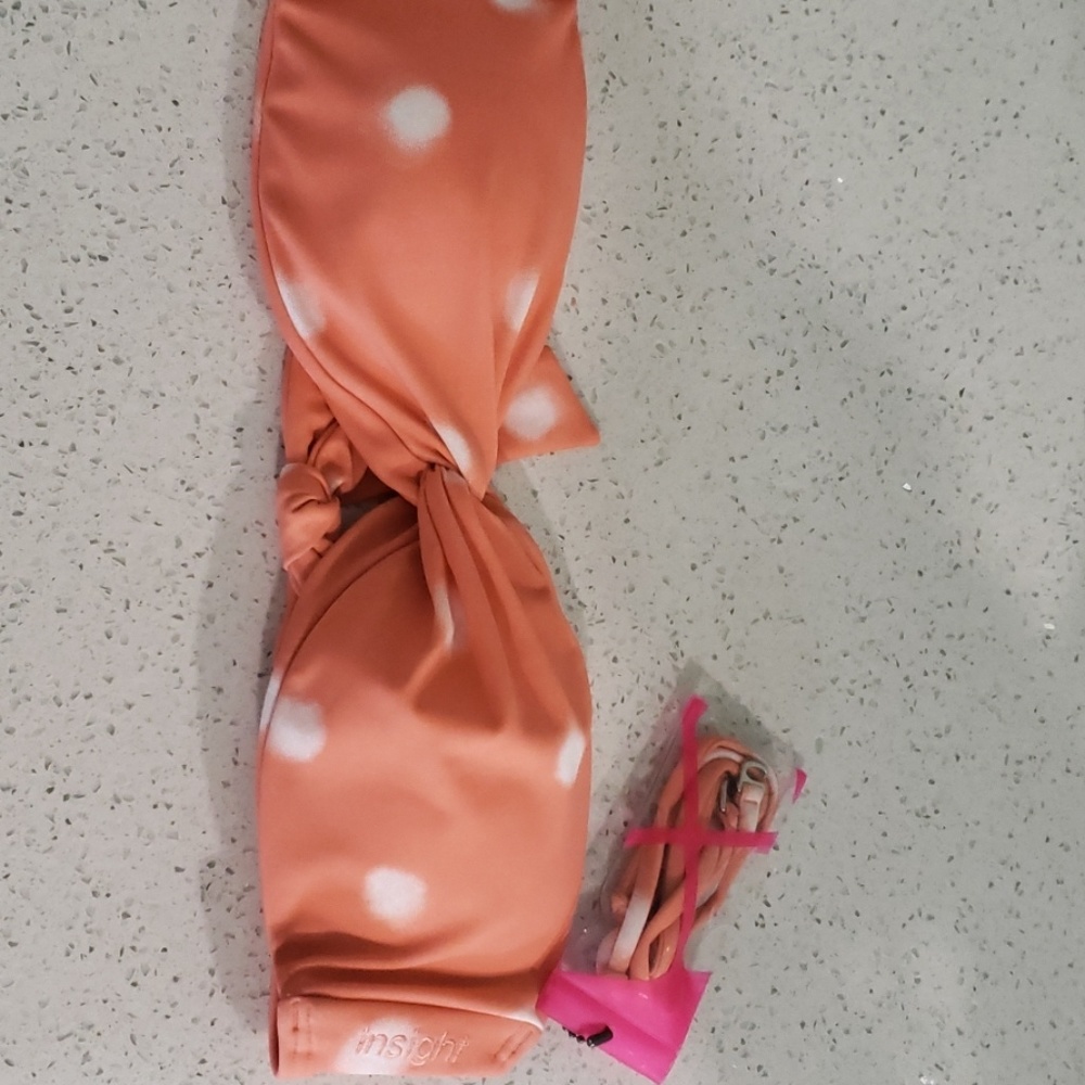 Insight Shibori Twist Bandeau Bikini - Picture 7 of 7